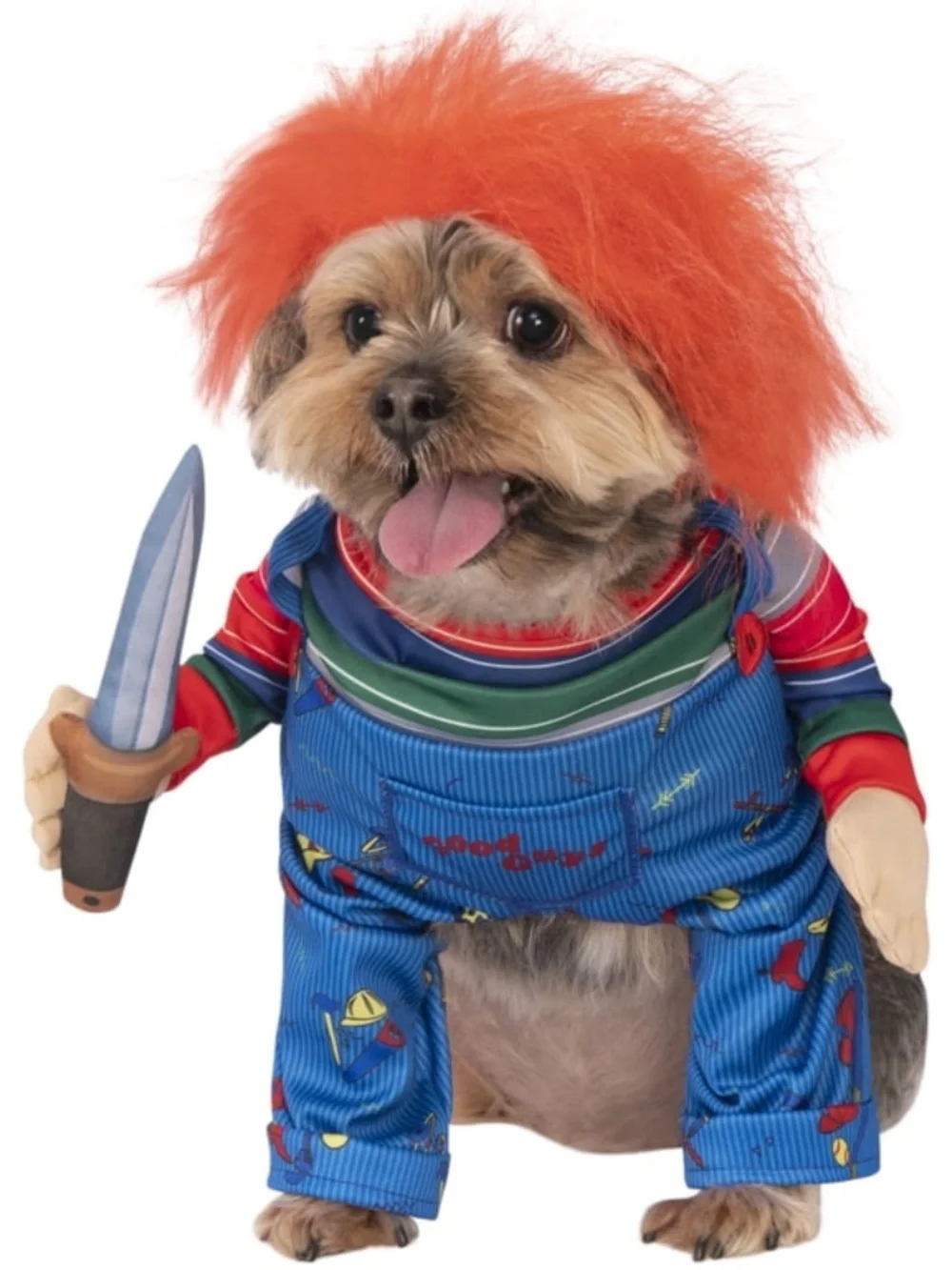 NWOT Rubies Pets Child's Play Chucky Walking Pet Costume for Dogs - M